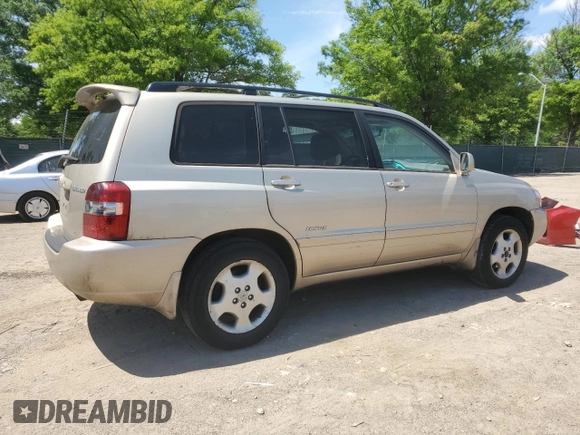 2007 Toyota Highlander w/3rd Row with VIN JTEDP21A870142280, listed as a Copart auction lot 57829025 with 222,305 mi miles and Clean title. Bid and sale history available at DreamBid. Image 3.