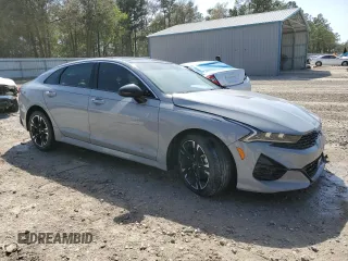 2022 Kia K5 GT-Line z VIN 5XXG64J22NG118478, wystawiony jako Copart lot #50174435 z przebiegiem 87 658 mil mil oraz Szkody całkowita. Historia ofert i sprzedaży dostępna na DreamBid. Obrazek 4.