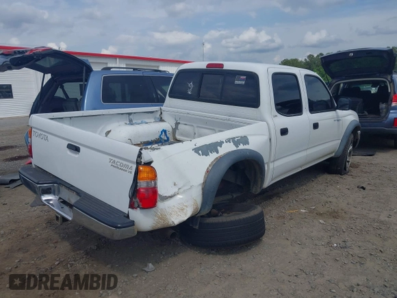 2001 Toyota Tacoma PreRunner z VIN 5TEGN92N11Z805360, wystawiony jako IAAI lot #42128006 z przebiegiem 295 381 mil mil oraz . Historia ofert i sprzedaży dostępna na DreamBid. Obrazek 4.