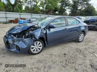 2016 Toyota Corolla L with VIN 2T1BURHEXGC741273, listed as a Copart auction lot 64103185 with 111,466 mi miles and Salvage title. Bid and sale history available at DreamBid. Image 1.