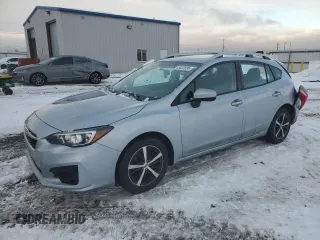 2019 Subaru Impreza Premium with VIN 4S3GTAD62K3738720, listed as a Copart auction lot 45420695 with 67,744 mi miles and Salvage Title. Bid and sale history available at carsss.com. Image 1.