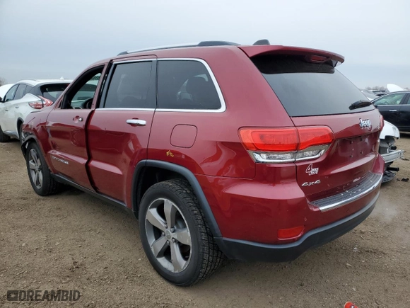 2015 Jeep Grand Cherokee Limited with VIN 1C4RJFBG2FC836286, listed as a Copart auction lot 84550514 with 134,749 mi miles and Salvage Title. Bid and sale history available at carsss.com. Image 2.