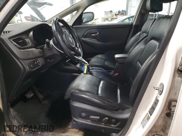 2014 Kia Rondo EX with VIN KNAHU8A33E7008278, listed as a Copart auction lot 46416585 with 216,683 mi miles and Salvage Title. Bid and sale history available at carsss.com. Image 7.