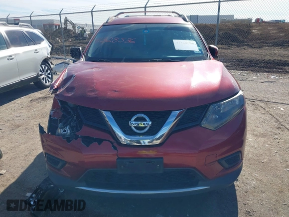 2016 Nissan Rogue S with VIN KNMAT2MT0GP629321, listed as a IAAI auction lot 41328586 with 192,994 mi miles and . Bid and sale history available at DreamBid. Image 12.