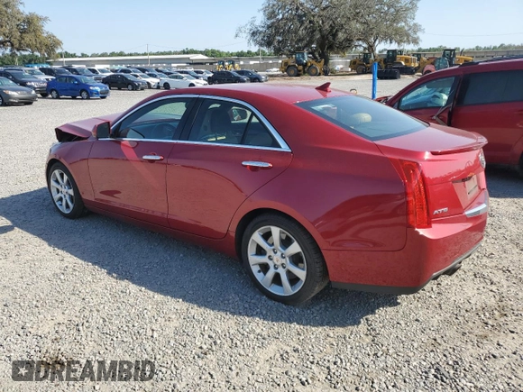 2013 Cadillac ATS with VIN 1G6AA5RX6D0160200, listed as a Copart auction lot 52806275 with 92,976 mi miles and Salvage title. Bid and sale history available at DreamBid. Image 2.