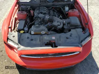 2014 Ford Mustang V6 with VIN 1ZVBP8AM1E5327826, listed as a Copart auction lot 57093825 with 158,268 mi miles and Salvage title. Bid and sale history available at DreamBid. Image 11.