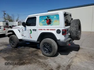 2021 Jeep Wrangler Rubicon z VIN 1C4HJXCG6MW713859, wystawiony jako Copart lot #72422884 z przebiegiem 52 627 mil mil oraz Szkoda całkowita • Salvage title. Historia ofert i sprzedaży dostępna na DreamBid. Obrazek 2.