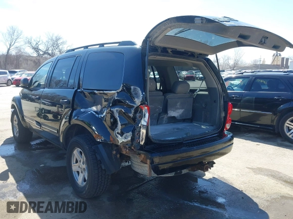 2005 Dodge Durango Limited with VIN 1D8HB58D05F589915, listed as a IAAI auction lot 41811548 with 272,347 mi miles and . Bid and sale history available at DreamBid. Image 3.