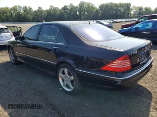 2003 Mercedes-Benz S 500 с VIN WDBNG84J63A328507, выставлен на аукционе Copart как лот 62529355 с пробегом 160 608 миль миль и Списание • Salvage title. История ставок и продаж доступна на DreamBid. Изображение 2.