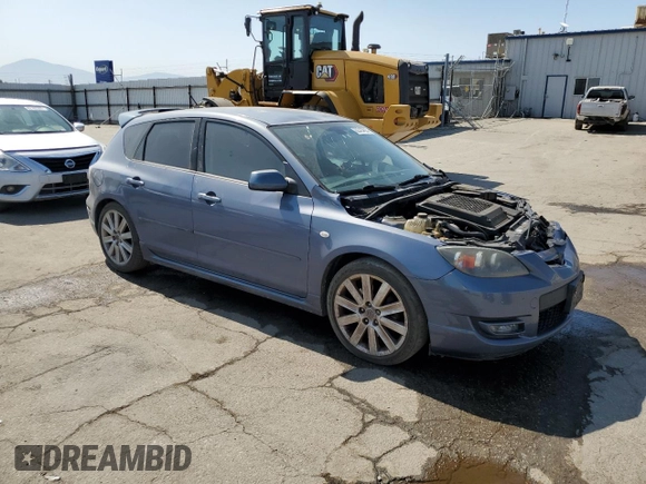 2007 Mazda 3 Mazdaspeed3 Sport with VIN JM1BK34M071765800, listed as a Copart auction lot 62323925 with 155,307 mi miles and Salvage title. Bid and sale history available at DreamBid. Image 4.