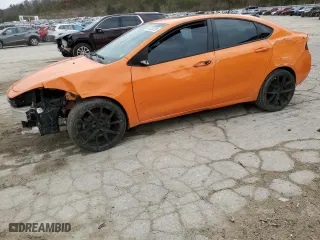 2014 Dodge Dart GT with VIN 1C3CDFEB1ED826634, listed as a Copart auction lot 47309735 with 131,944 mi miles and Salvage Title. Bid and sale history available at carsss.com. Image 1.