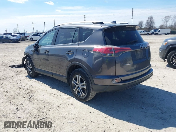 2016 Toyota RAV4 LE with VIN 2T3BFREV6GW482446, listed as a IAAI auction lot 41879439 with 144,693 mi miles. Bid and sale history available at carsss.com. Image 3.