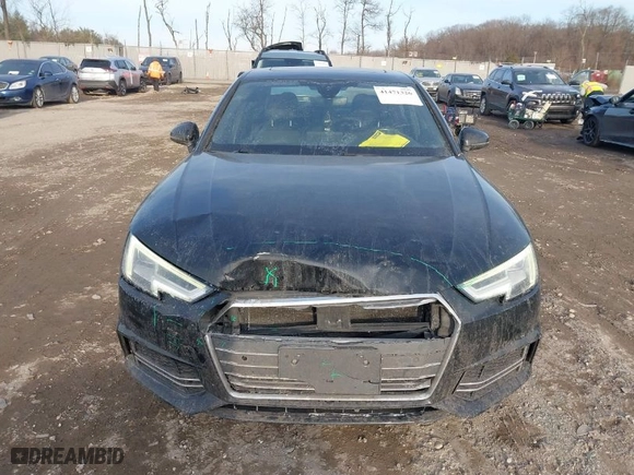 2017 Audi A4 Premium Plus with VIN WAUENAF4XHN016421, listed as a IAAI auction lot 41471326 with 123,114 mi miles. Bid and sale history available at carsss.com. Image 12.