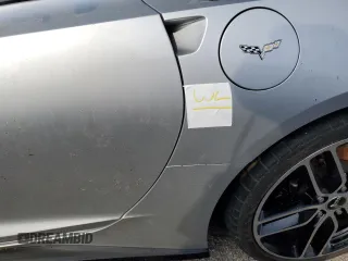 2017 Chevrolet Corvette Z51 2LT with VIN 1G1YK2D75H5117693, listed as a Copart auction lot 75127544 with 0 mi miles and Salvage Title. Bid and sale history available at carsss.com. Image 12.