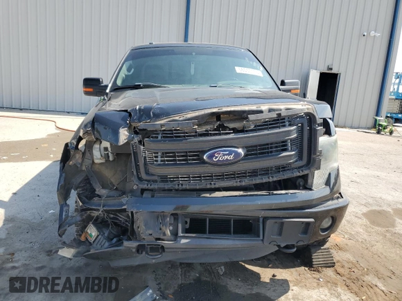 2014 Ford F-150 XL with VIN 1FTFW1ETXEFB42782, listed as a Copart auction lot 56055895 with 147,995 mi miles and Salvage title. Bid and sale history available at DreamBid. Image 5.