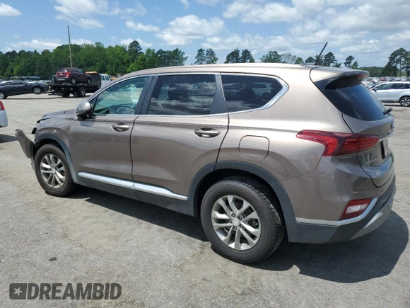 2020 Hyundai Santa Fe SE with VIN 5NMS2CAD8LH167474, listed as a Copart auction lot 57946045 with 59,949 mi miles and Salvage title. Bid and sale history available at DreamBid. Image 2.