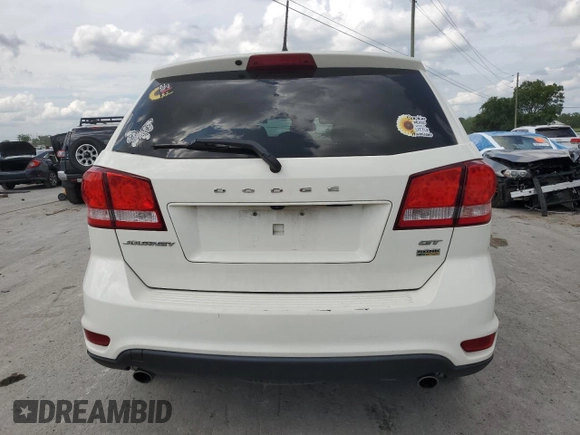 2019 Dodge Journey GT with VIN 3C4PDCEG7KT680687, listed as a Copart auction lot 58853315 with 130,231 mi miles and Salvage title. Bid and sale history available at DreamBid. Image 6.