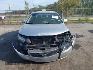 2012 Kia Forte EX with VIN KNAFU4A26C5513375, listed as a IAAI auction lot 41891066 with 181,877 mi miles. Bid and sale history available at carsss.com. Image 12.