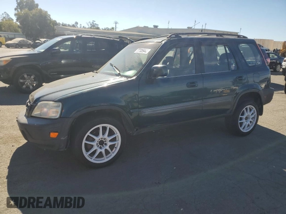 1998 Honda CR-V EX with VIN JHLRD1860WC055679, listed as a Copart auction lot 77705944 with 285,384 mi miles and Salvage Title. Bid and sale history available at carsss.com. Image 1.