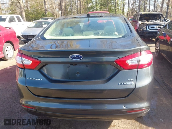 2015 Ford Fusion SE Hybrid with VIN 3FA6P0LU2FR135144, listed as a IAAI auction lot 41975973 with 89,315 mi miles. Bid and sale history available at carsss.com. Image 16.