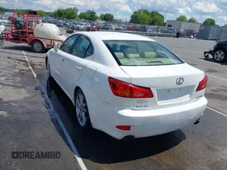 2006 Lexus IS 250 z VIN JTHBK262665010274, wystawiony jako IAAI lot #42191534 z przebiegiem 128 297 mil mil oraz . Historia ofert i sprzedaży dostępna na DreamBid. Obrazek 3.