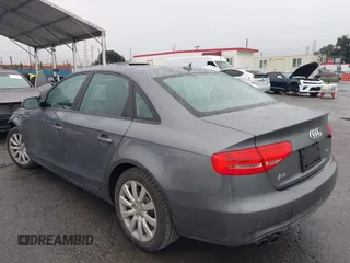 2013 Audi A4 Premium with VIN WAUAFAFL3DA111892, listed as a IAAI auction lot 41522139 with 85,454 mi miles. Bid and sale history available at carsss.com. Image 3.
