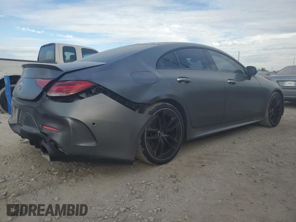 2021 Mercedes-Benz CLS with VIN W1K2J6BB1MA089316, listed as a Copart auction lot 89297985 with 20,060 mi miles and Salvage Title. Bid and sale history available at carsss.com. Image 3.