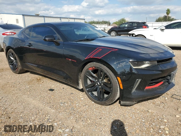 2018 Chevrolet Camaro 2LT with VIN 1G1FD1RX9J0139073, listed as a Copart auction lot 72998054 with 106,415 mi miles and Salvage Title. Bid and sale history available at carsss.com. Image 4.
