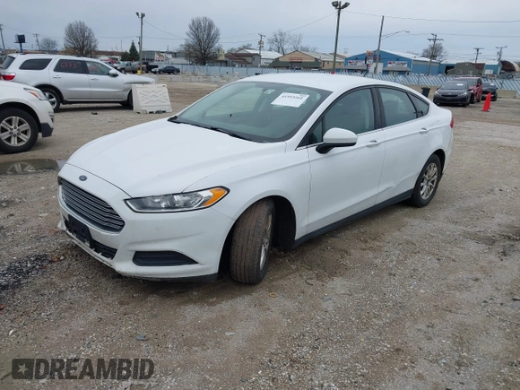 2015 Ford Fusion S with VIN 3FA6P0G71FR242707, listed as a IAAI auction lot 41955101 with 235,544 mi miles. Bid and sale history available at carsss.com. Image 2.