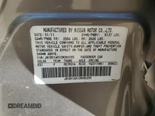 2012 Infiniti M37 with VIN JN1BY1AR1CM390255, listed as a Copart auction lot 72612194 with 151,860 mi miles and Salvage Title. Bid and sale history available at carsss.com. Image 12.