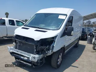 2019 Ford Transit with VIN 1FTBW2CM1KKB41975, listed as a IAAI auction lot 42444285 with 160,744 mi miles and . Bid and sale history available at DreamBid. Image 2.