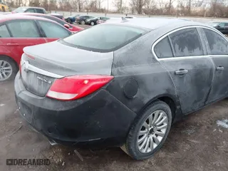 2011 Buick Regal CXL Turbo TO2 with VIN W04GW5EV2B1123224, listed as a IAAI auction lot 41449156 with 129,555 mi miles. Bid and sale history available at carsss.com. Image 4.