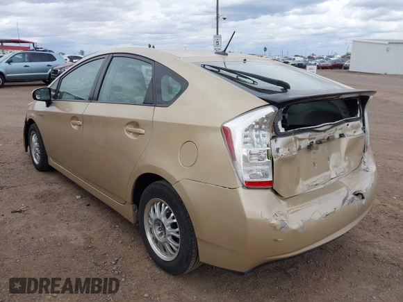 2010 Toyota Prius II with VIN JTDKN3DU3A0096944, listed as a IAAI auction lot 41797544 with 108,306 mi miles. Bid and sale history available at carsss.com. Image 3.