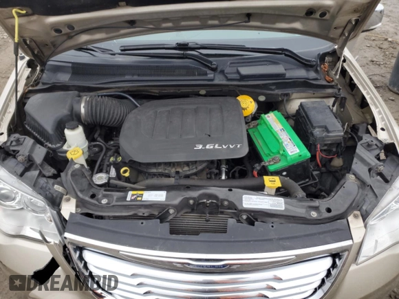 2016 Chrysler Town & Country Limited Platinum with VIN 2C4RC1GG9GR136084, listed as a Copart auction lot 47260655 with 105,413 mi miles and Non Repairable. Bid and sale history available at carsss.com. Image 12.