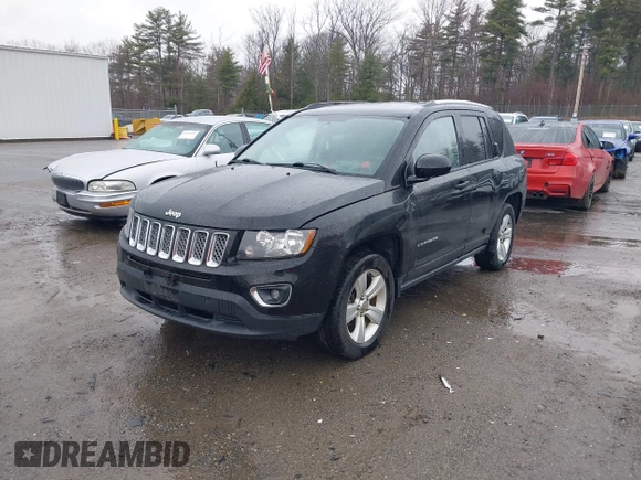 2015 Jeep Compass High Altitude Edition with VIN 1C4NJDEB7FD110128, listed as a IAAI auction lot 41956356 with 111,144 mi miles. Bid and sale history available at carsss.com. Image 2.