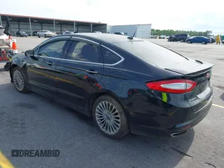 2016 Ford Fusion Titanium with VIN 3FA6P0K90GR179528, listed as a IAAI auction lot 42181213 with 230,264 mi miles. Bid and sale history available at carsss.com. Image 3.