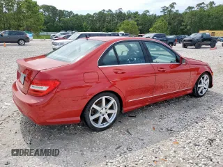 2014 Mercedes-Benz C 250 Sport with VIN WDDGF4HB8EA927880, listed as a Copart auction lot 58507445 with 152,995 mi miles and Salvage title. Bid and sale history available at DreamBid. Image 3.