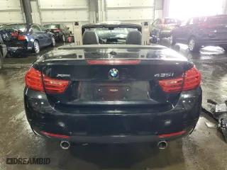 2015 BMW 4 Series 435i xDrive with VIN WBA3T7C57FP942371, listed as a Copart auction lot 68321723 with 0 mi miles and Salvage Title. Bid and sale history available at carsss.com. Image 6.
