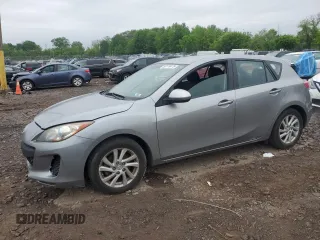 2012 Mazda 3 i Touring with VIN JM1BL1L87C1638722, listed as a Copart auction lot 56178475 with 144,322 mi miles and Salvage Title. Bid and sale history available at DreamBid. Image 1.