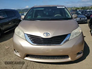 2011 Toyota Sienna LE AAS with VIN 5TDKK3DC6BS086570, listed as a Copart auction lot 54724385 with 157,530 mi miles and Salvage Title. Bid and sale history available at DreamBid. Image 5.