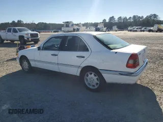 1996 Mercedes-Benz C with VIN WDBHA28E8TF389546, listed as a Copart auction lot 86340144 with 314,364 mi miles and Salvage Title. Bid and sale history available at carsss.com. Image 2.