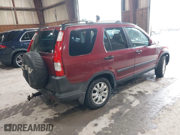 2006 Honda CR-V EX with VIN SHSRD788X6U402111, listed as a IAAI auction lot 42188003 with 262,529 mi miles and . Bid and sale history available at carsss.com. Image 4.
