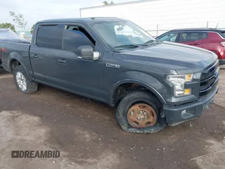2016 Ford F-150 XLT with VIN 1FTEW1EG8GFA43296, listed as a IAAI auction lot 41243489 with 107,726 mi miles and . Bid and sale history available at carsss.com. Image 1.