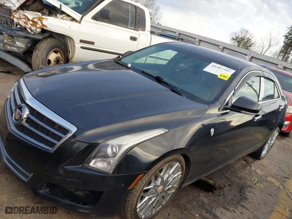 2013 Cadillac ATS Luxury with VIN 1G6AB5RX1D0171487, listed as a IAAI auction lot 41587507 with 110,673 mi miles. Bid and sale history available at carsss.com. Image 17.
