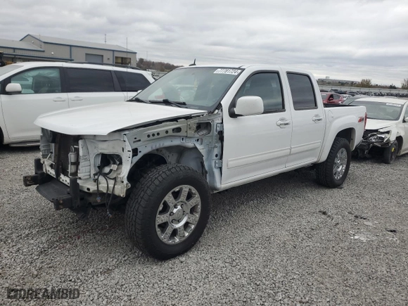2012 Chevrolet Colorado LT w/2LT with VIN 1GCHTDFEXC8113710, listed as a Copart auction lot 77781724 with 252,749 mi miles and Salvage Title. Bid and sale history available at carsss.com. Image 1.