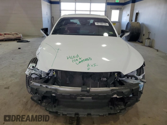 2024 Lexus IS 350 F Sport with VIN JTHGZ1E28R5035775, listed as a Copart auction lot 47109195 with 6,076 mi miles and Salvage title. Bid and sale history available at DreamBid. Image 5.