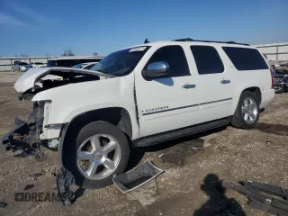 2009 Chevrolet Suburban LTZ with VIN 1GNFK36319R288442, listed as a Copart auction lot 44646675 with 238,914 mi miles and Salvage Title. Bid and sale history available at carsss.com. Image 1.