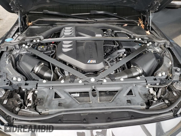 2023 BMW M4 Competition xDrive with VIN WBS43AZ06PCM98210, listed as a Copart auction lot 45048145 with 11,551 mi miles and Salvage title. Bid and sale history available at DreamBid. Image 11.