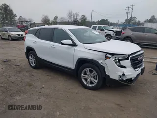 2024 GMC Terrain SLE with VIN 3GKALTEG9RL377059, listed as a IAAI auction lot 41792446 with 11,930 mi miles. Bid and sale history available at carsss.com. Image 1.