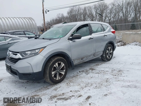 2018 Honda CR-V LX with VIN 2HKRW6H34JH201072, listed as a IAAI auction lot 41636319 with 152,705 mi miles. Bid and sale history available at carsss.com. Image 2.